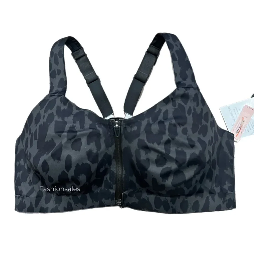 Victoria’s Secret knockout Maximum Support Front Close Sports Bra gray